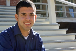 After graduation, Dylan Moriarty plans to pursue a masters/doctoral program in energy resources engineering with the hope of creating clean sources of energy on tribal lands. (Photo credit: Beatriz Verdugo/UANews) After graduation, Dylan Moriarty plans to pursue a masters/doctoral program in energy resources engineering with the hope of creating clean sources of energy on tribal lands. (Photo credit: Beatriz Verdugo/UANews)